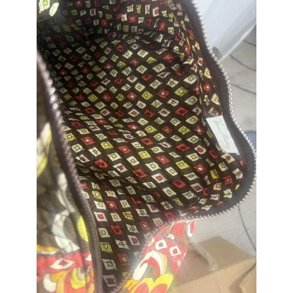 Vera Bradley Puccini Pattern Duffel Barrel Travel Bag Tote Shoulder Retired
